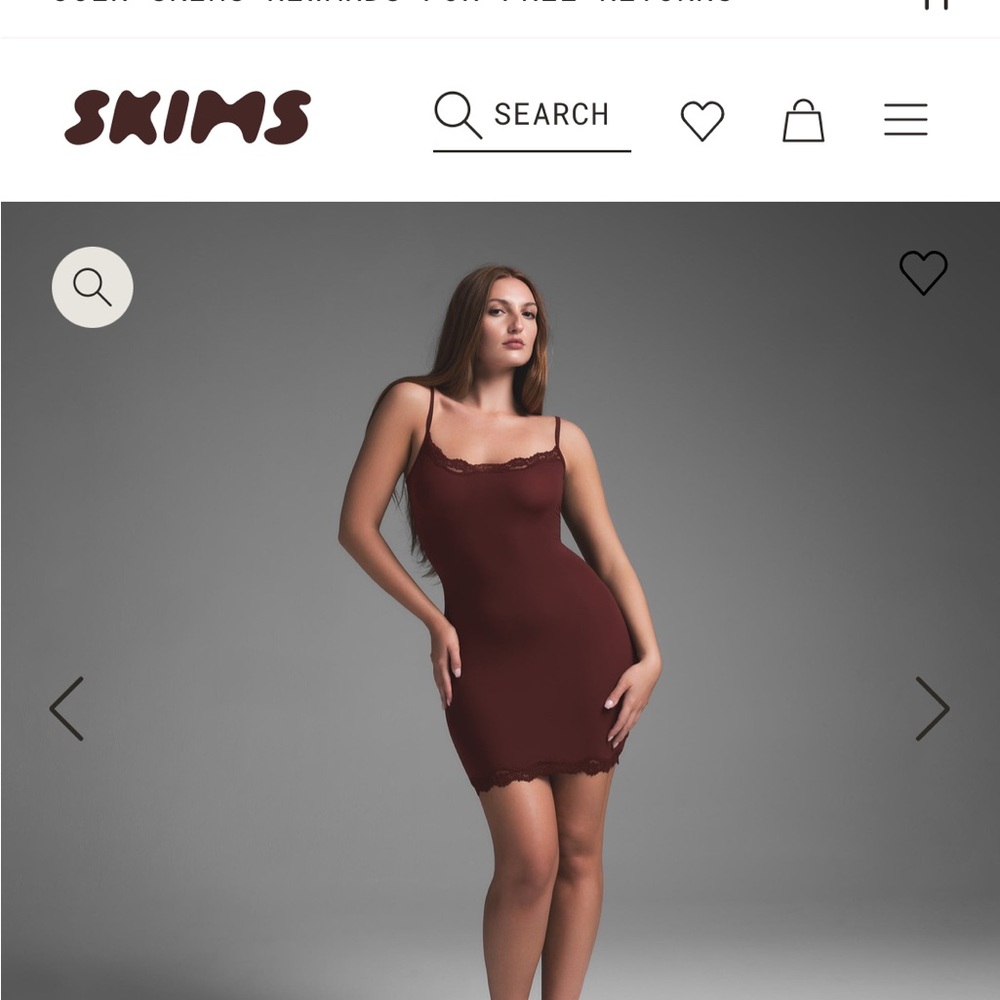Fits Everybody Lace Slip Dress, Oxblood
